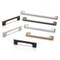 Jeffrey Alexander 96 mm Center-to-Center Polished Nickel Asymmetrical Leyton Cabinet Pull 286-96NI - alternate 5